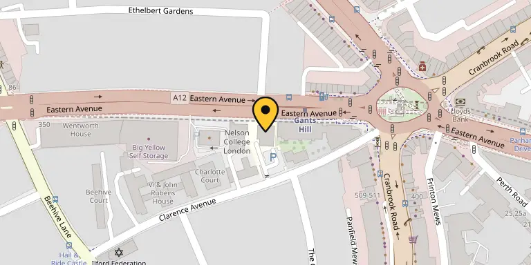 Map of Commercial House, 406-410 Eastern Avenue, Gants Hill, IG2 6NQ